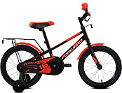 Велосипед FORWARD METEOR 16 (2022) черный/красный