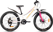 Велосипед FOREVER SKY 24" (2023) White-Orange-Pink